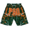 Custom Men’s Basketball Shorts All Over Print Breathable Polyester Mesh Sublimation Embroidery Patch Pattern Decoration